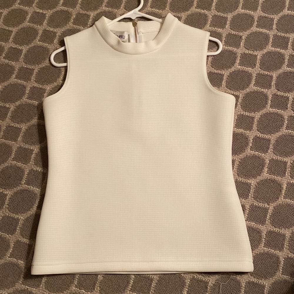 Sara Campbell waffle thick scuba top